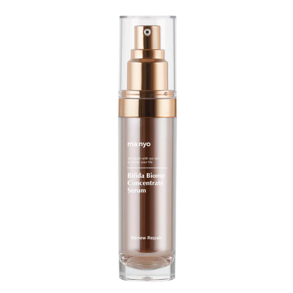 Manyo Factory Bifida Biome Concentrate Serum - Korean Fermented Skincare for Hydration & Repair | Perfect for Dry, Sensitive Skin & Nighttime Routine