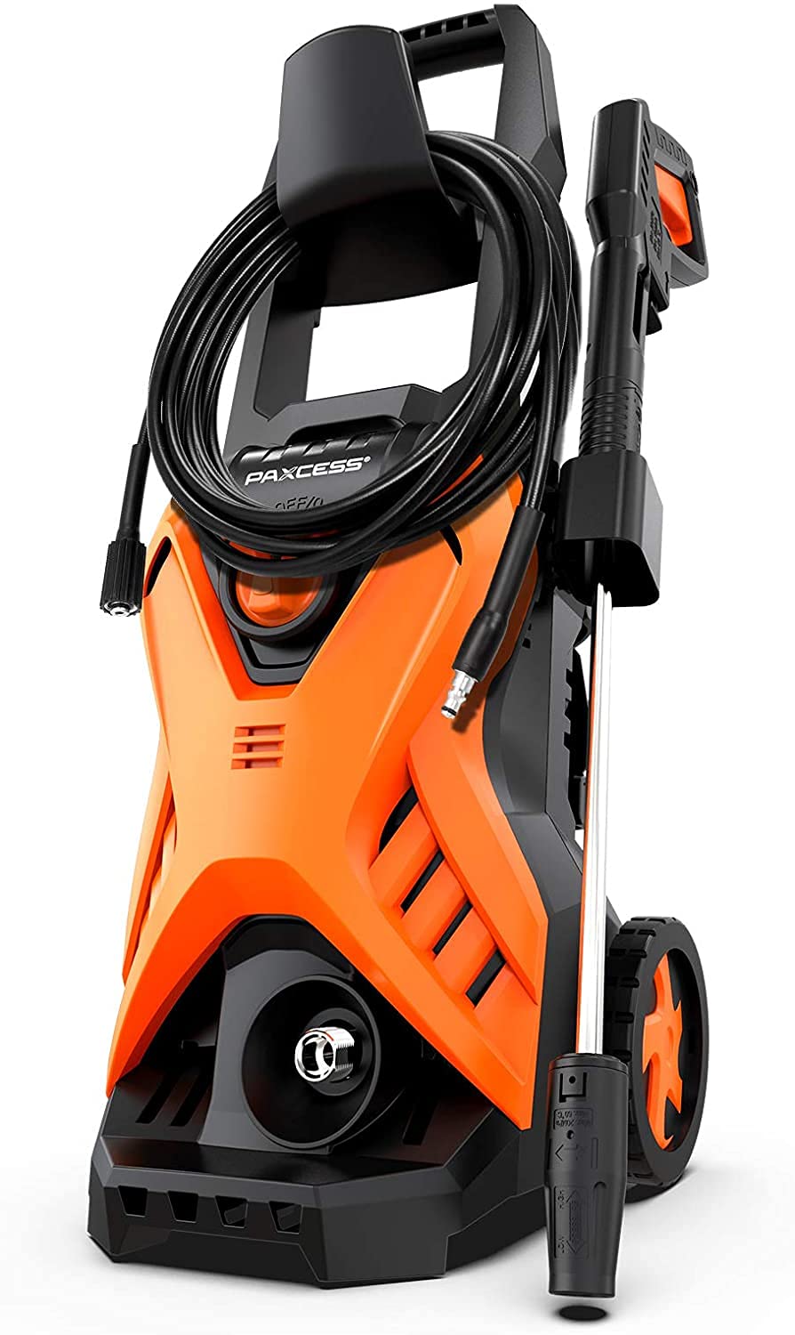 2150 PSI Electric Pressure Washer with Adjustable Nozzle & Foam Cannon - 1.6 GPM Portable Power Cleaner for Home, Car, Driveway, Patio - Perfect for Deep Cleaning Vehicles, Decks, Siding & Outdoor Furniture