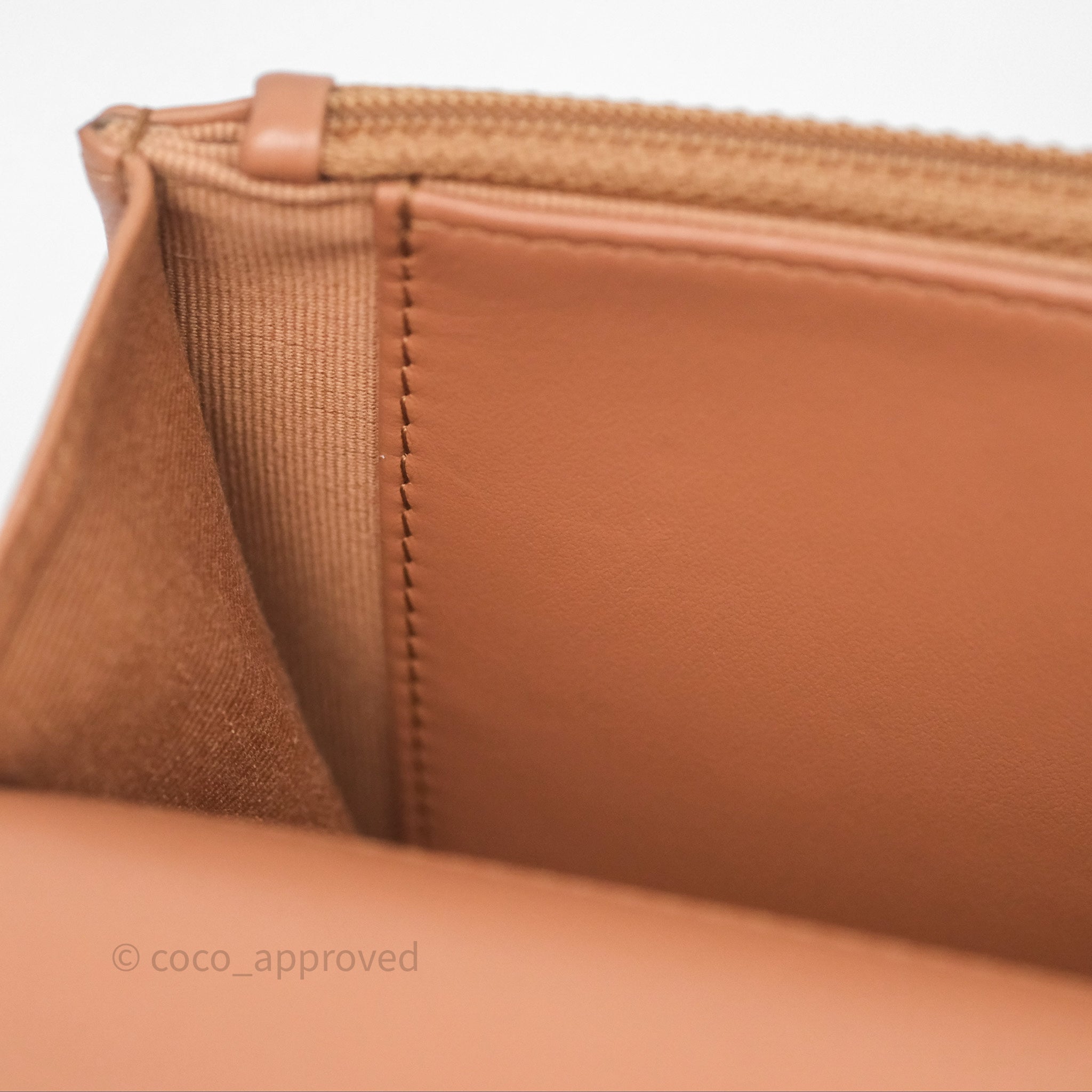 Chanel 19 Wallet on Chain WOC in Dark Beige Caramel Lambskin with Mixed Hardware - Perfect for Evening Events, Date Nights & Luxury Fashion Accessories