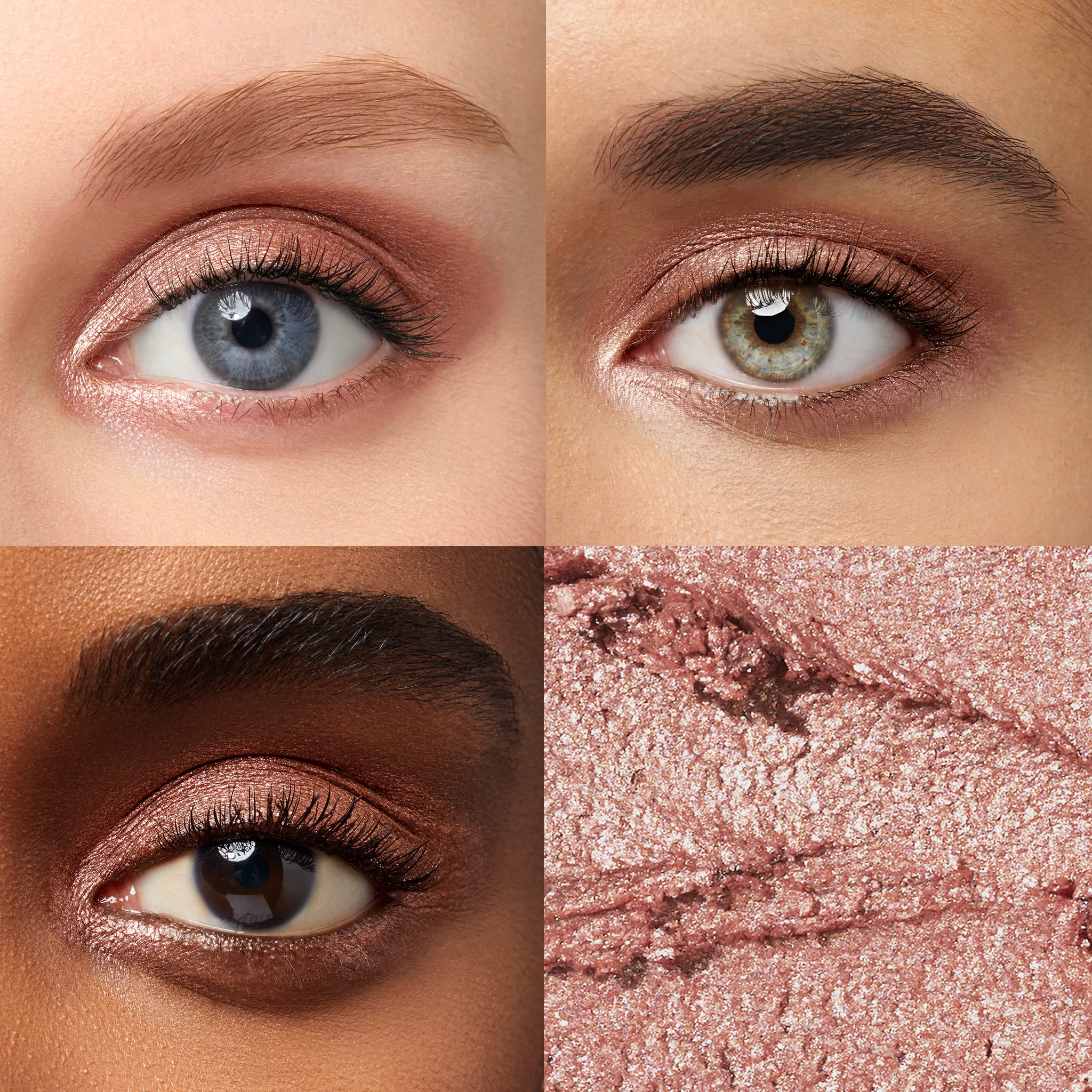Julep Eyeshadow 101 Crème-to-Powder Waterproof Eyeshadow Stick - Rose Shimmer - Long-Lasting, Crease-Proof Cream Eyeshadow with Built-in Smudger | Perfect for Day to Night Makeup, Parties & Special Occasions