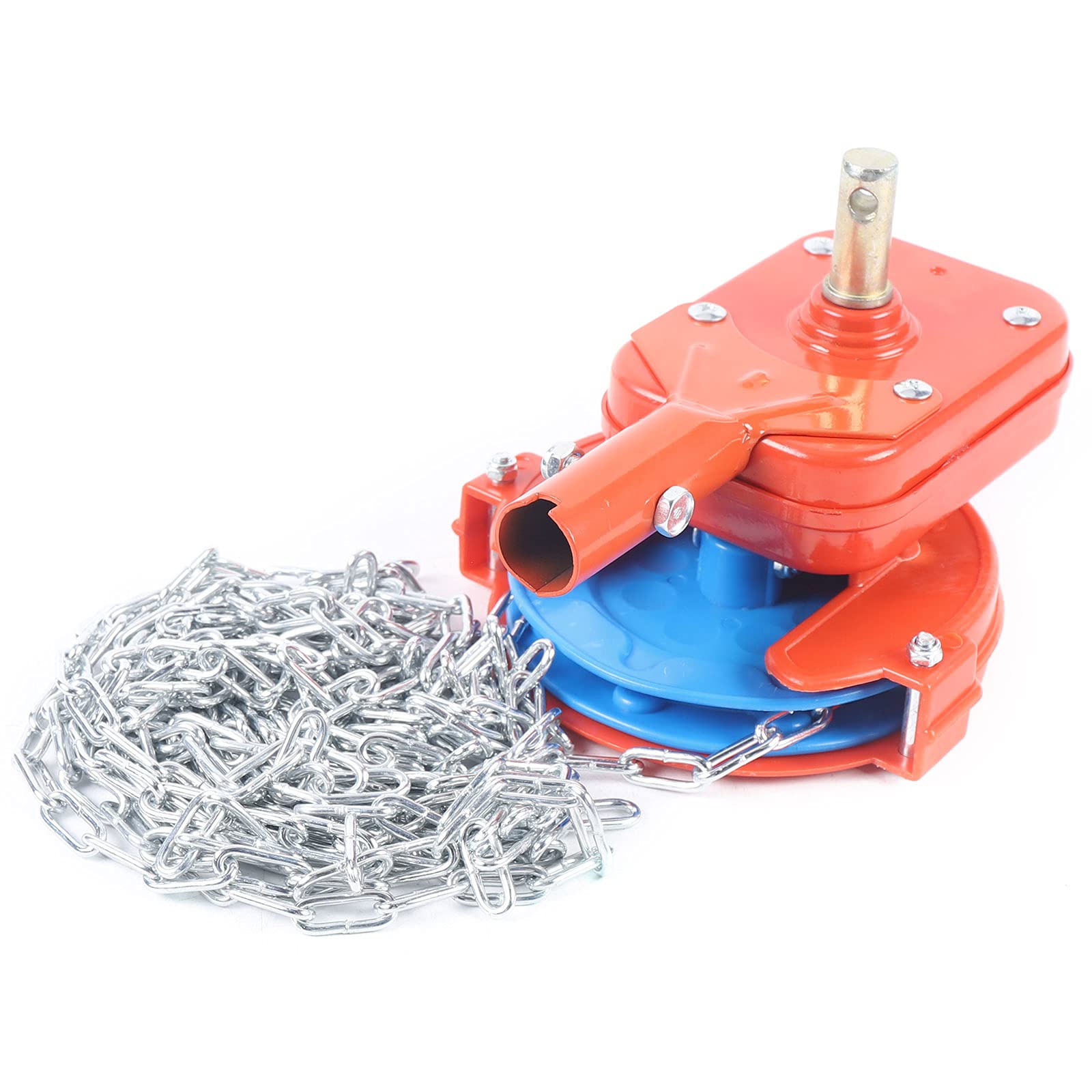 Manual Greenhouse Film Roller - Side & Top Film Rolling Machine for Greenhouse Ventilation | Durable Agricultural Film Coiler Device for Flower Breeding & Roof Greenhouses | Ideal for Greenhouse Maintenance & Crop Protection