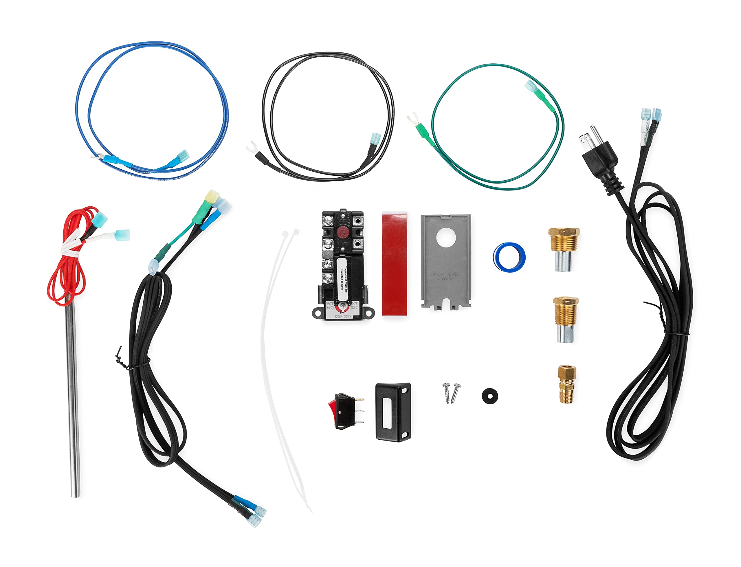Camco 11773 10 Gallon Hot Water Hybrid Heat Kit for RV & Camper - Efficient Water Heating Solution for Camping, Boating & Off-Grid Living
