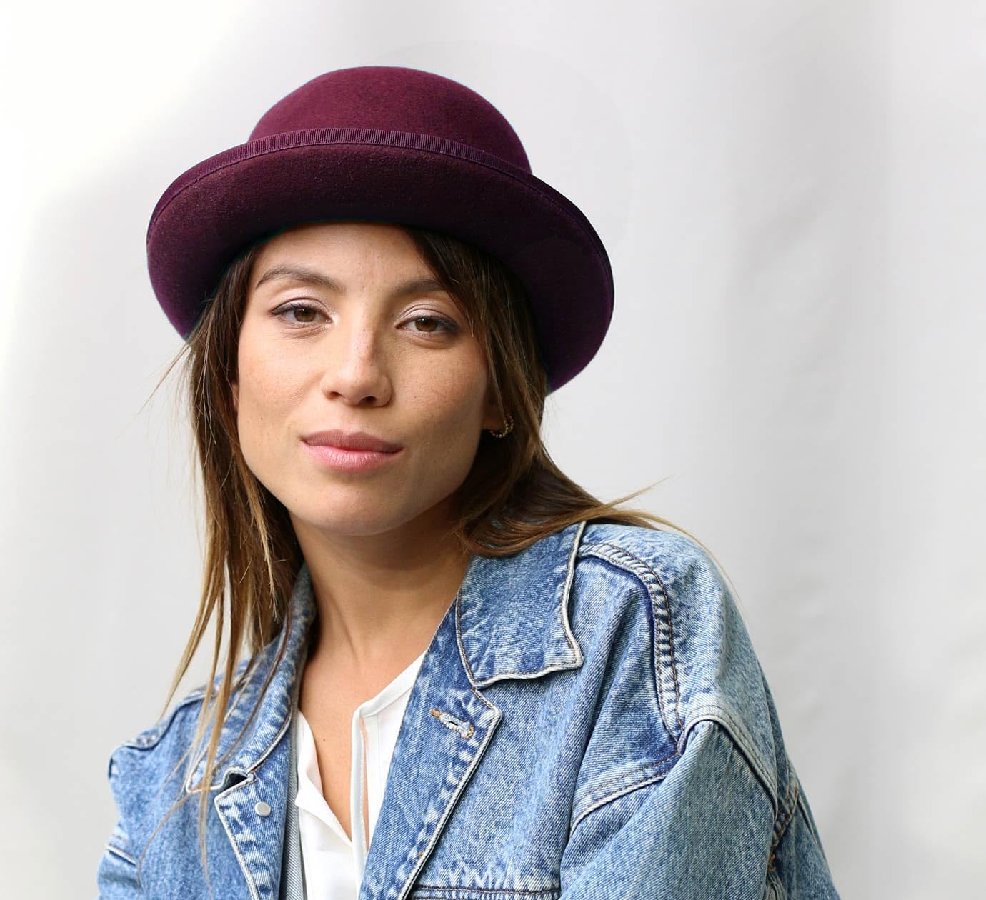 Wool Felt Bowler Hat for Men & Women - Stylish Vintage Fashion