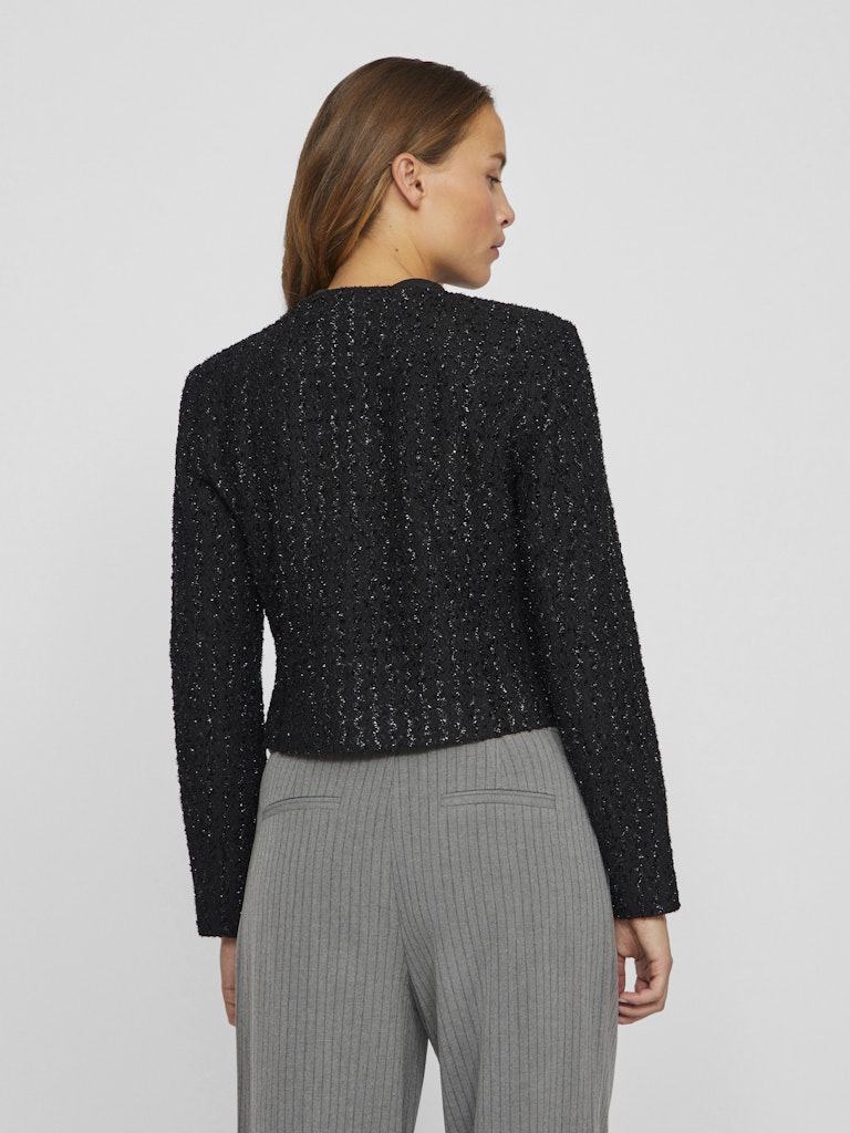 Konnie Short Jacket - Stylish Black Bomber Jacket for Women | Perfect for Casual Outings, Streetwear Fashion & Night Out Looks