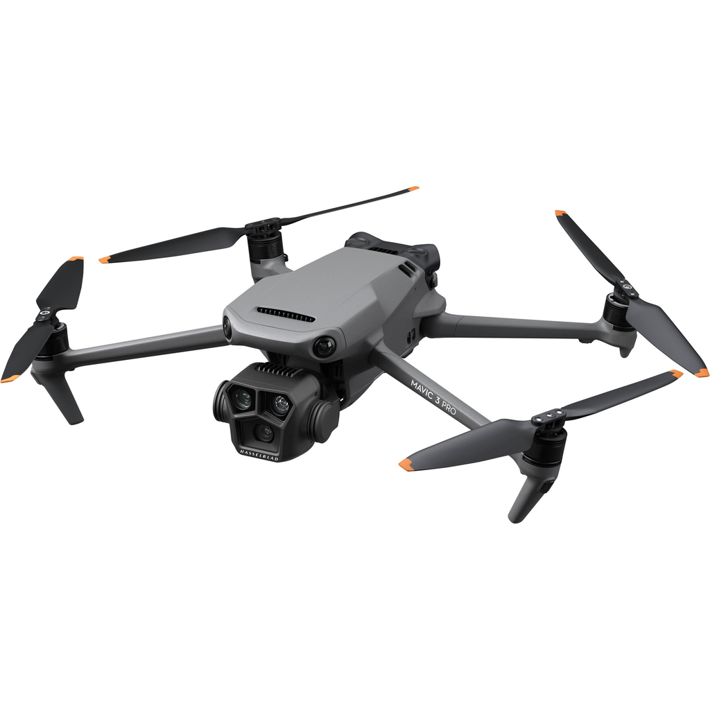 DJI Mavic 3 Pro Drone with Fly More Combo & DJI RC - 4K Camera, 46 Mins Flight Time, Omnidirectional Obstacle Sensing - Perfect for Aerial Photography, Travel Vlogging & Outdoor Adventures