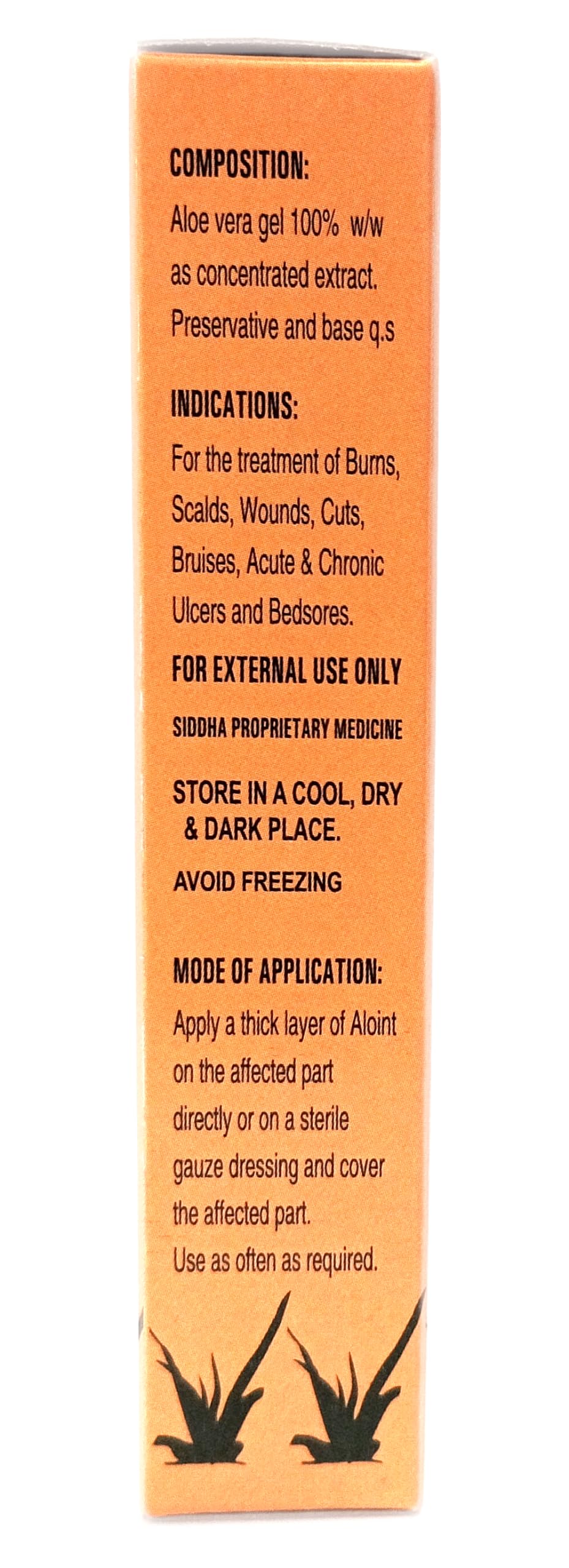 ALOINT 100% Pure Aloe Vera Gel - 3 Pack (30g Each) for Cuts, Burns, Wounds & Skin Care | Soothes Sunburn, Moisturizes Dry Skin, Relieves Itching