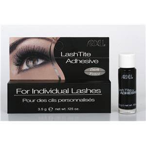Ardell Eye Lash Tite Dark Adhesive - 1/8 oz (3.5ml) - Professional False Eyelash Glue for Long-Lasting Hold - Perfect for Daily Wear, Special Occasions & Makeup Artists