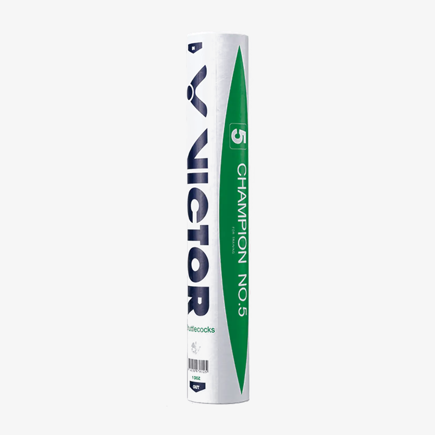 VICTOR Champion NO.5 Badminton Feather Shuttlecocks - Premium Quality for Professional Training & Tournament Play - Perfect for Indoor Sports & Competitive Matches