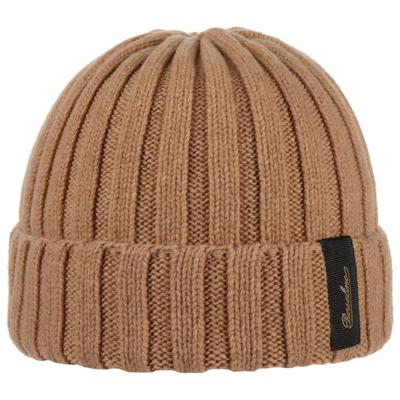 Luxury Borsalino Cashmere Beanie Hat for Men & Women - Soft Winter Warm Knit Hat for Skiing, Hiking & Outdoor Activities
