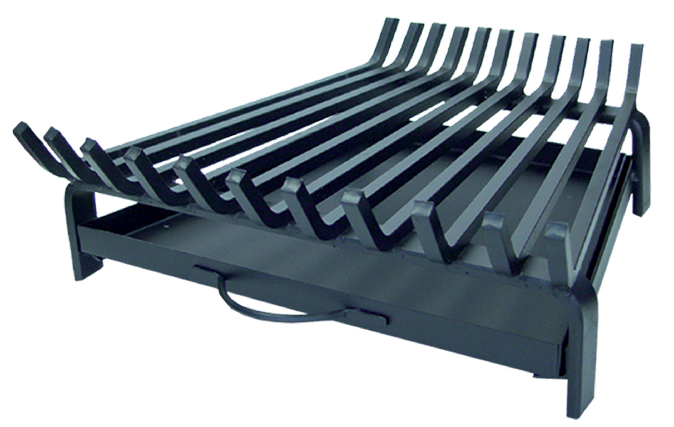 Imex El Zorro 10905 Fireplace Grill with Drawer - 46 x 36 cm Cast Iron BBQ Grill for Outdoor Cooking, Camping & Backyard Parties