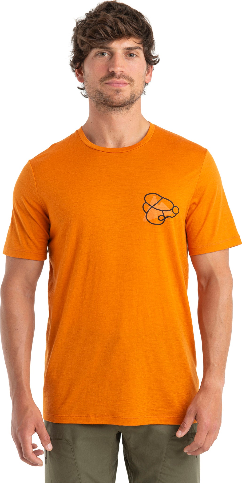 150 Tech Lite II Merino Wool Short Sleeve T-Shirt for Men - Breathable & Odor-Resistant - Perfect for Hiking, Travel & Outdoor Activities
