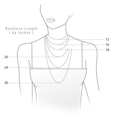 Sterling Silver Cz Statement Necklace for Women | Elegant Party Jewelry