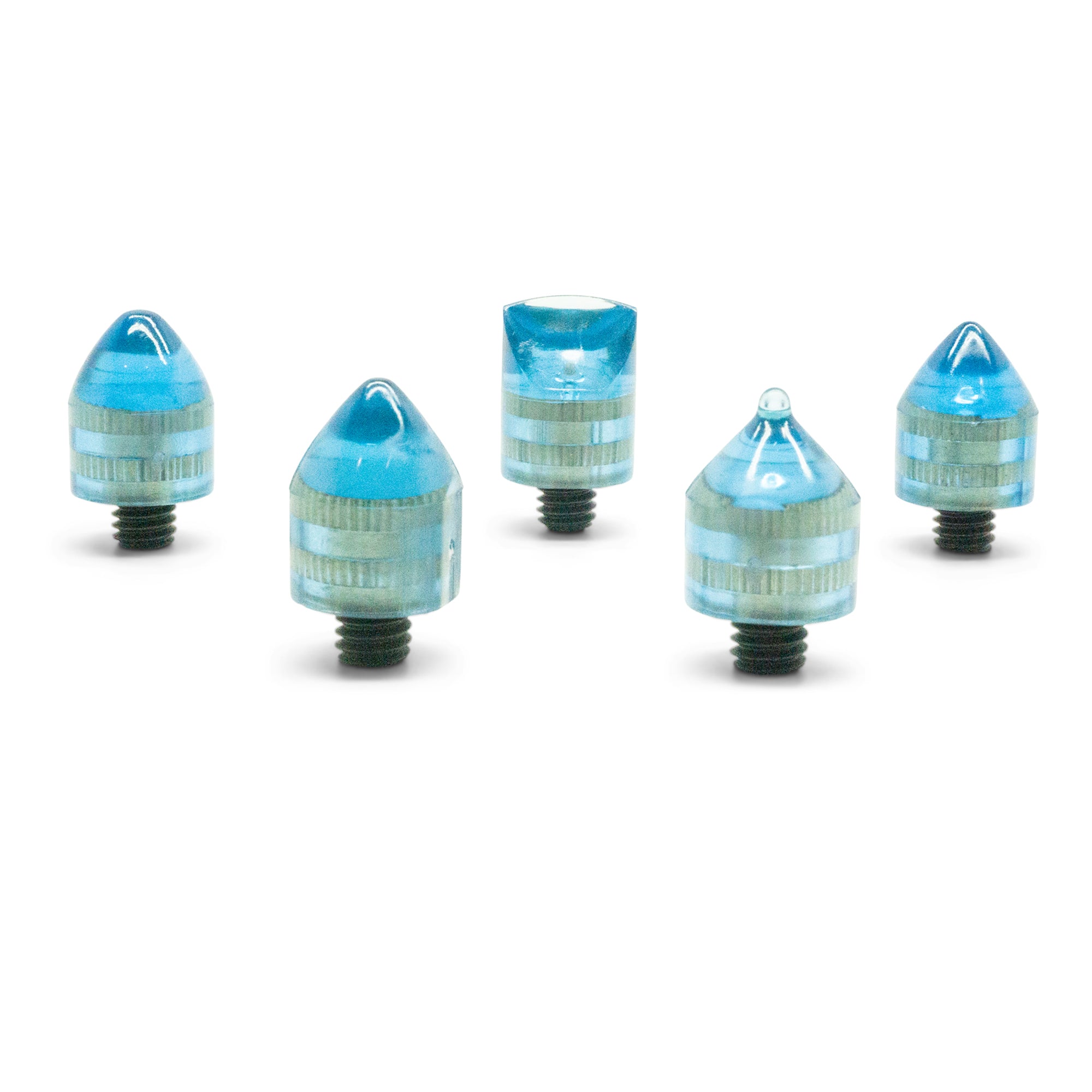 KECO Variety Pack Ice Interchangeable Micro Knockdown Tips (5 Pack) - Perfect for Cocktail Mixing, Bartending & Home Bar Accessories