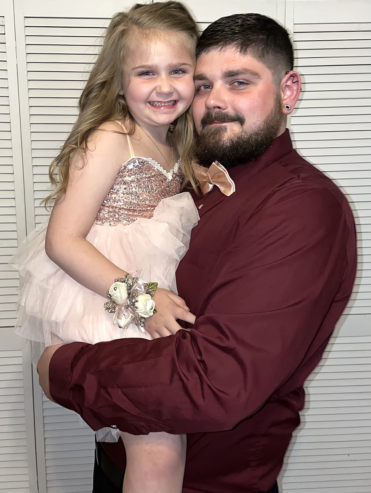 Topmaker Couture Gold Sequin Glitter Flower Girl Dress for Birthday Party, Pageant, Special Occasions & Photoshoots