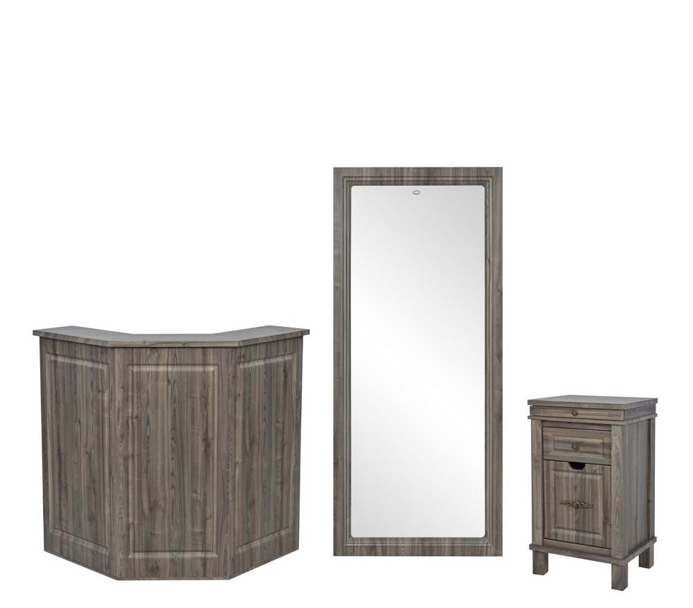 Valencia Salon Furniture Package - Professional Salon Chairs, Styling Stations & Wash Units for Hair & Beauty Businesses | Perfect for Hair Salons, Spas & Barber Shops