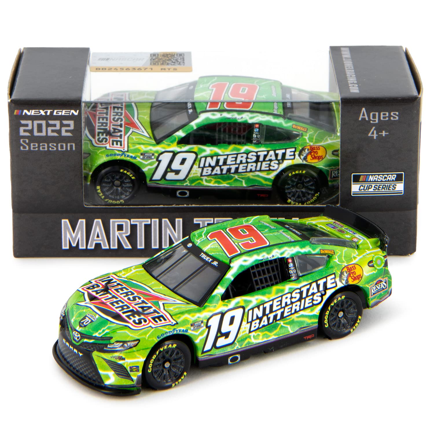 Lionel Racing Martin Truex Jr 2022 Interstate Diecast Car 1:64 Scale - NASCAR Collectible Toy for Kids & Adults - Perfect for Display, Racing Play & Gift Giving