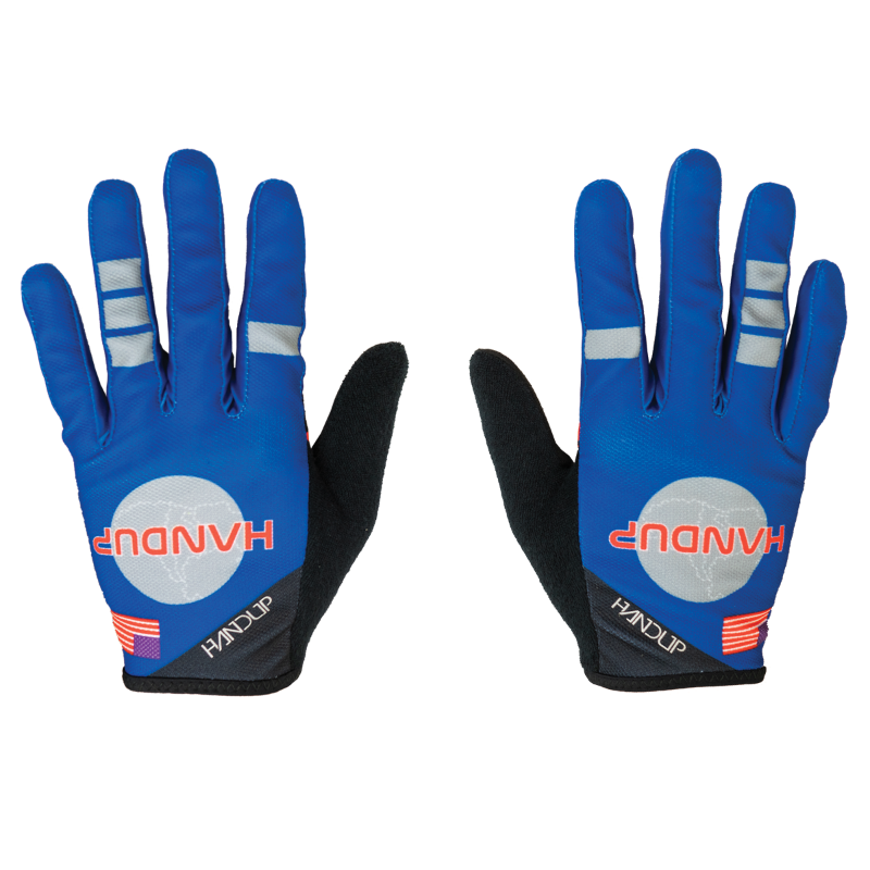 Best Running Gloves for Shuttle Runners - Lightweight & Breathable Blue Sports Gloves - Ideal for Track Training, Outdoor Jogging & Cold Weather Workouts