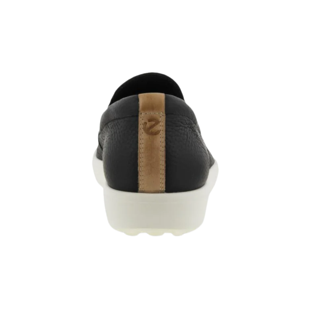 Women's Soft 7 Slip On Shoes - Black & Powder - Comfortable Casual Loafers for Work, Travel & Everyday Wear