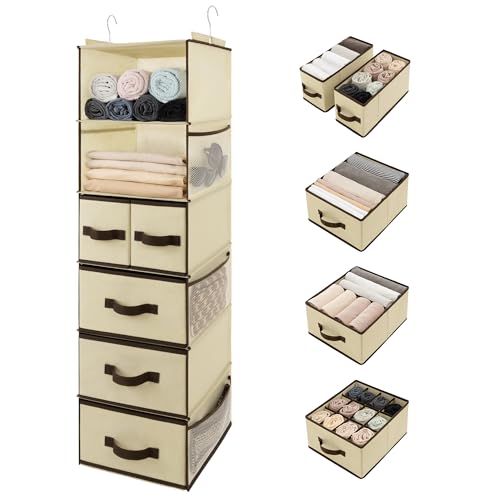 6 Tier-5 Drawers-brown