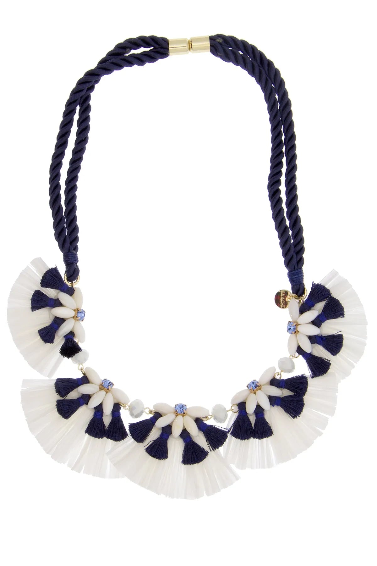 Fiesta Floral Necklace - Elegant Bohemian Beaded Statement Jewelry for Women - Perfect for Parties, Weddings & Summer Festivals