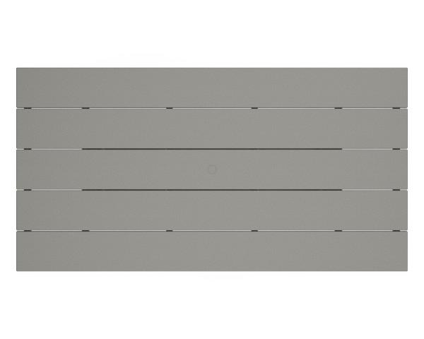 Polywood Farmhouse Trestle Bar Table - 37 x 72 Inch Rustic Dining Table for Kitchen, Patio & Outdoor Use - Durable Recycled Plastic Furniture for Restaurants, Bars & Backyard Entertaining