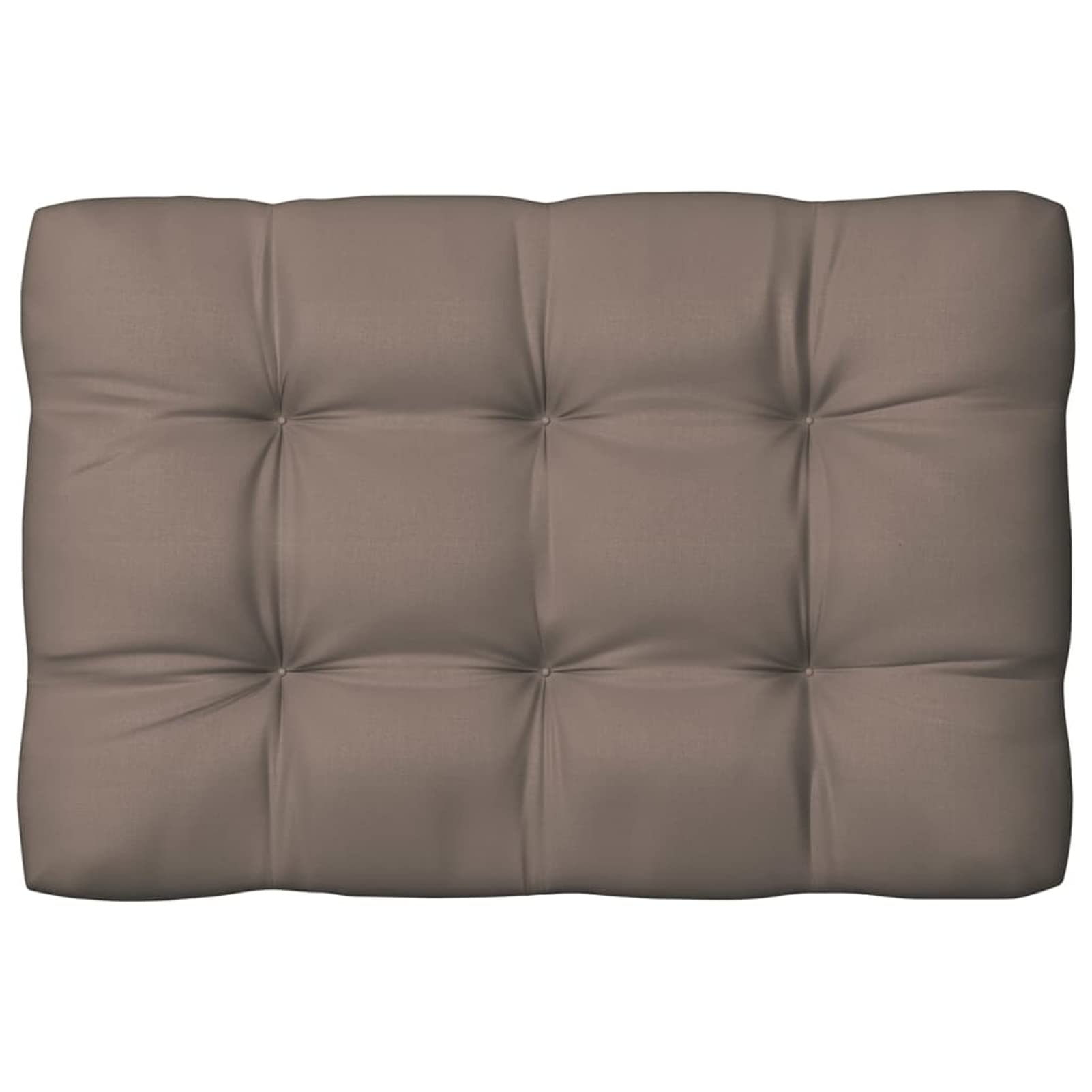Premium 3-Piece Outdoor Pallet Sofa Cushion Set - Water-Resistant Taupe Fabric Upholstery with Seat & Back Cushions - Perfect for Patio, Deck, Garden & Backyard Relaxation