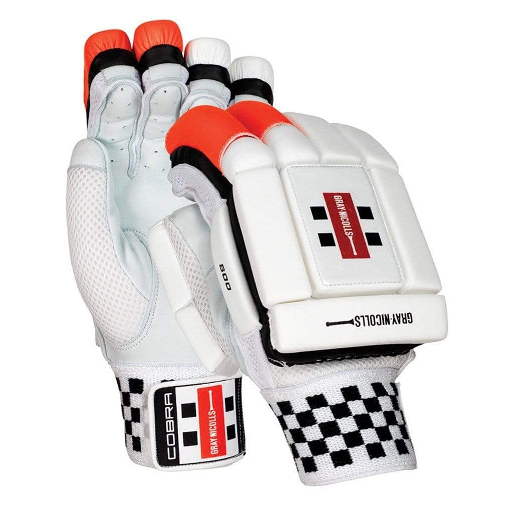 Gray Nicolls Cobra 800 Cricket Batting Gloves - Premium Leather Grip for Enhanced Performance | Ideal for Practice & Match Play