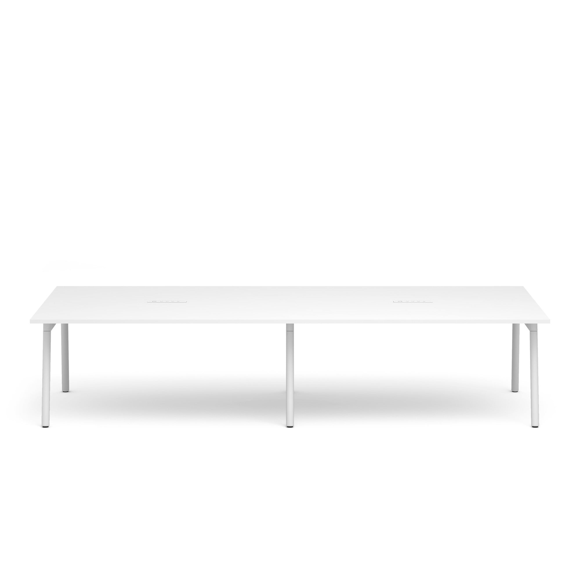 Premium Series A Scale Rectangular Conference Table - Modern Office Furniture for Meetings & Collaborative Workspaces
