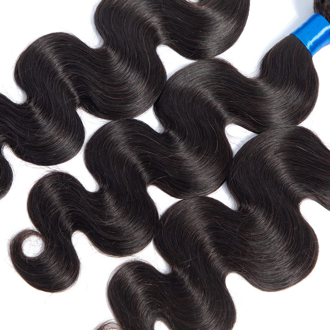100% Unprocessed Brazilian Virgin Human Hair Weaves - 3 Bundles Body Wave Hair Extensions in Natural Black (22/24/26 Inch) | Perfect for Daily Wear, Parties & Special Occasions
