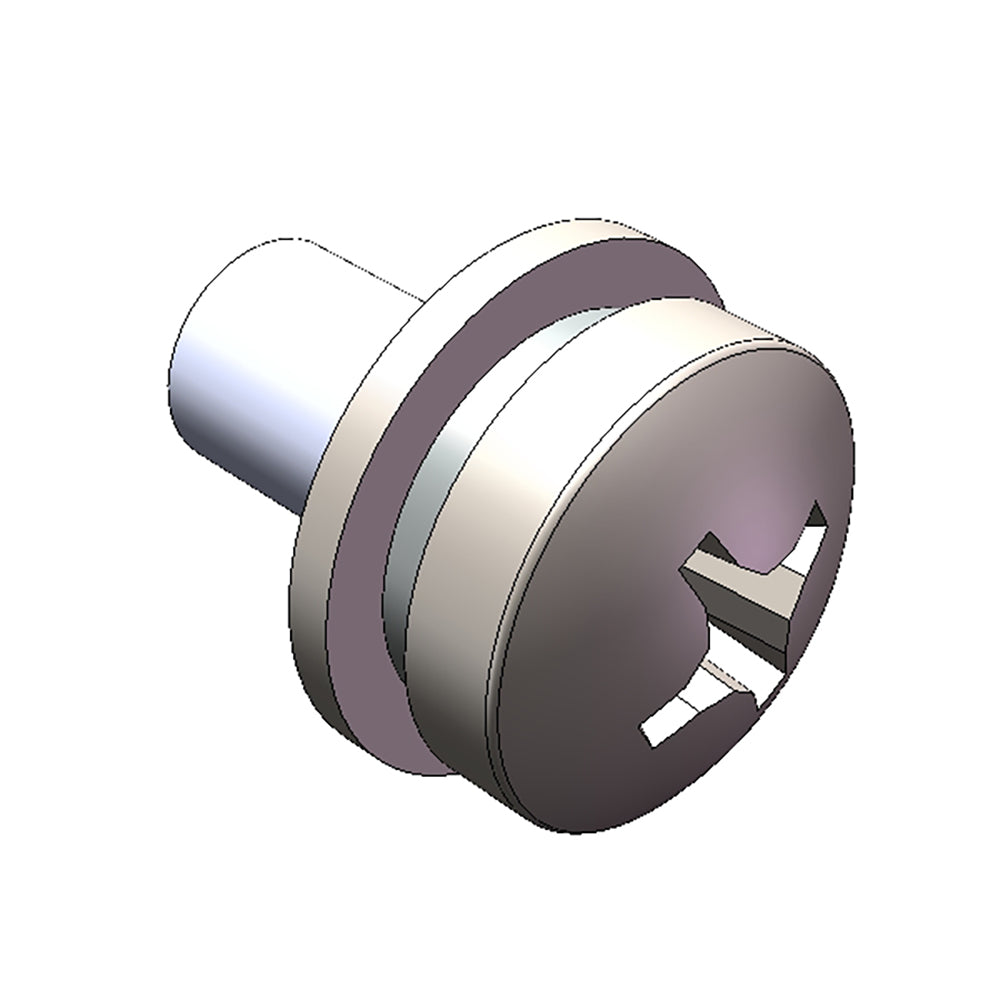 BD4802 66 Philips Screw with Spring Washer & Flat Washer M4×8 - Perfect for Electronics, Furniture Assembly, and DIY Projects