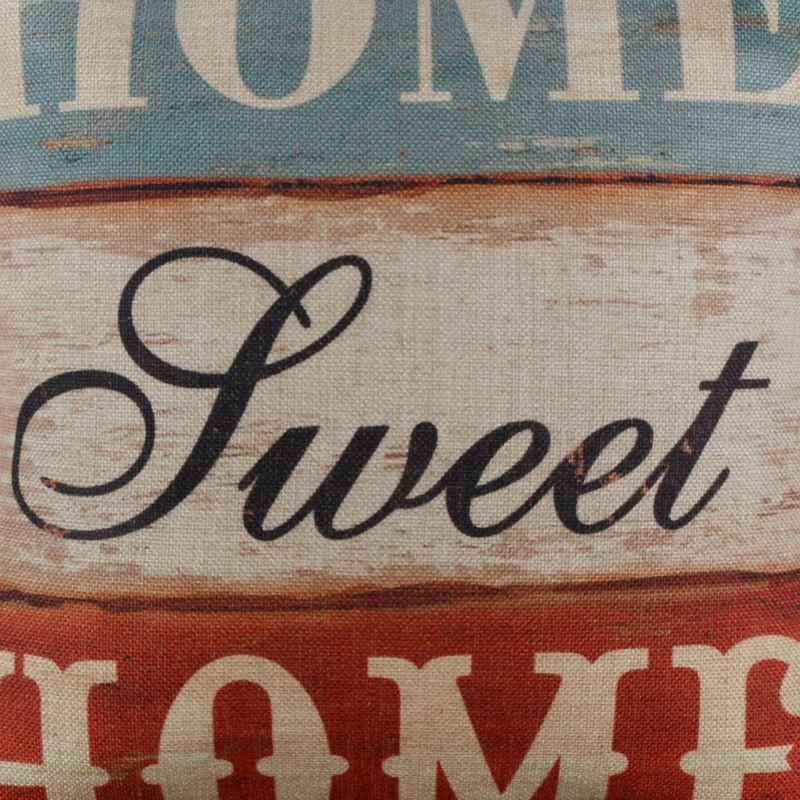 Home Sweet Home Decorative Pillow Cover - Soft & Stylish Throw Pillow Case for Living Room, Bedroom, or Sofa - Perfect for Home Decor & Cozy Comfort