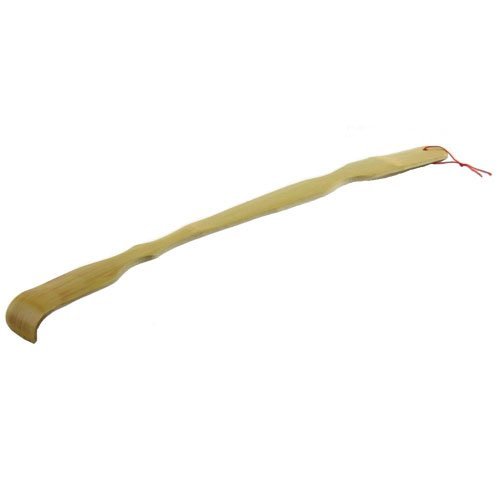 BambooMN 100-Pack Route 66 Oklahoma 18-Inch Bamboo Back Scratcher with Free Travel Back Scratcher - Perfect for Home, Office & Travel Relief