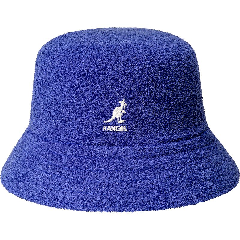 Kangol Bermuda Bucket Hat - Starry Blue | Unisex Sun Protection for Outdoor Activities, Beach, Hiking & Travel