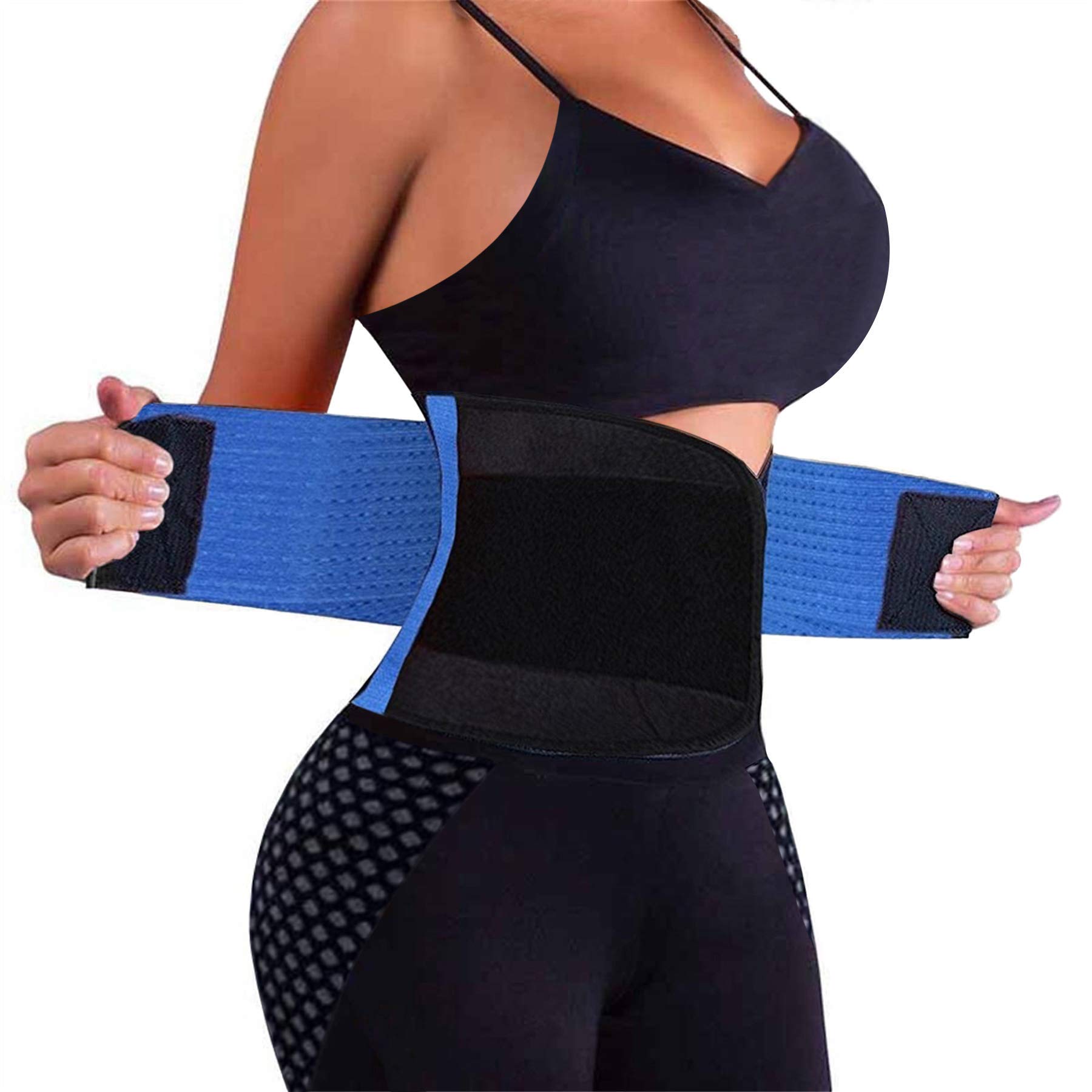 VENUZOR Waist Trainer Belt for Women - Slimming Waist Cincher & Body Shaper - Adjustable Sport Girdle Belt for Workout & Postpartum Recovery - Tummy Control & Back Support for Daily Wear & Fitness