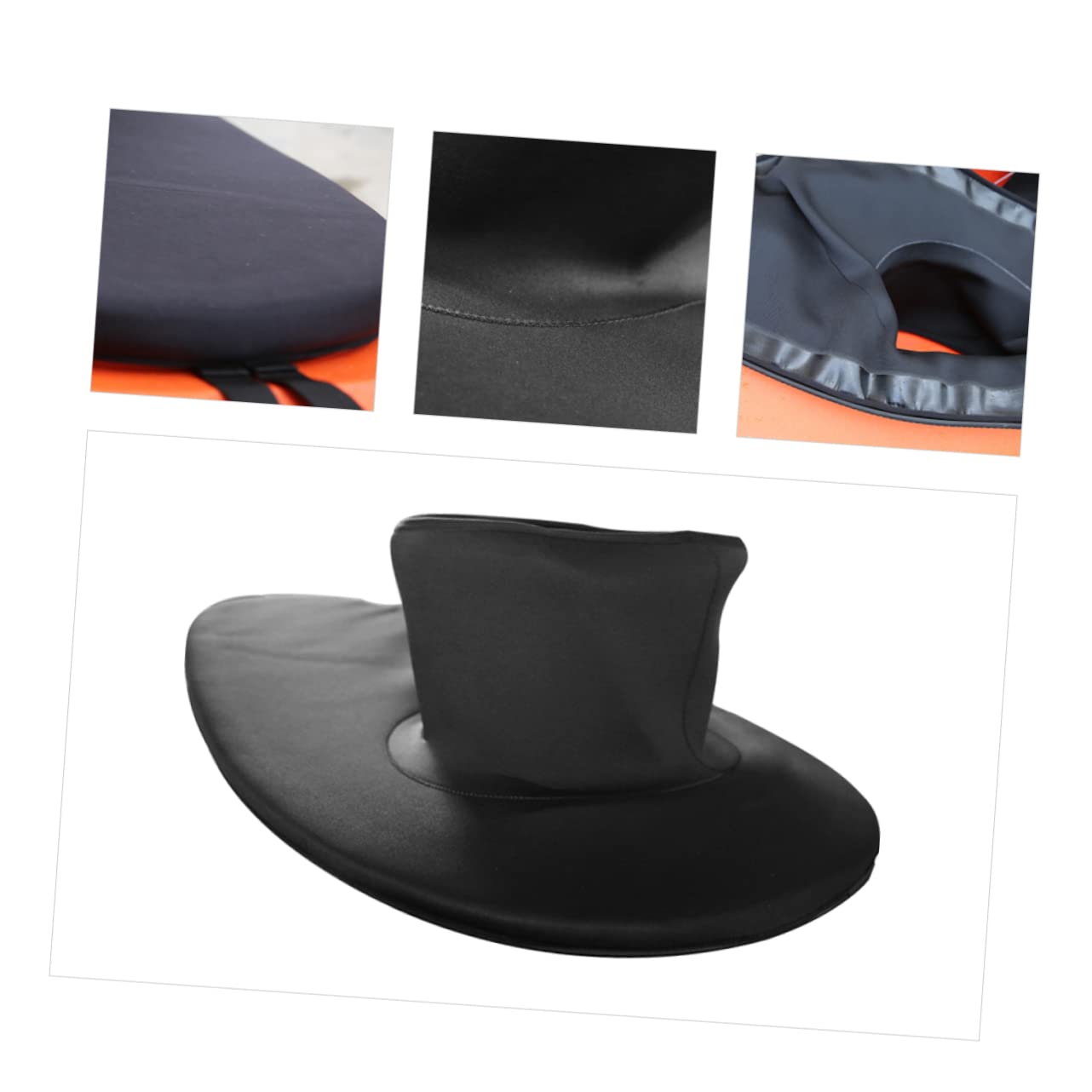 CLISPEED Kayak Spray Skirt - Waterproof Half Apron Cover for Touring & Sea Kayaks, Canoe Skirt with Secure Seals - Ideal for Kayaking, Canoeing & Water Sports Adventures