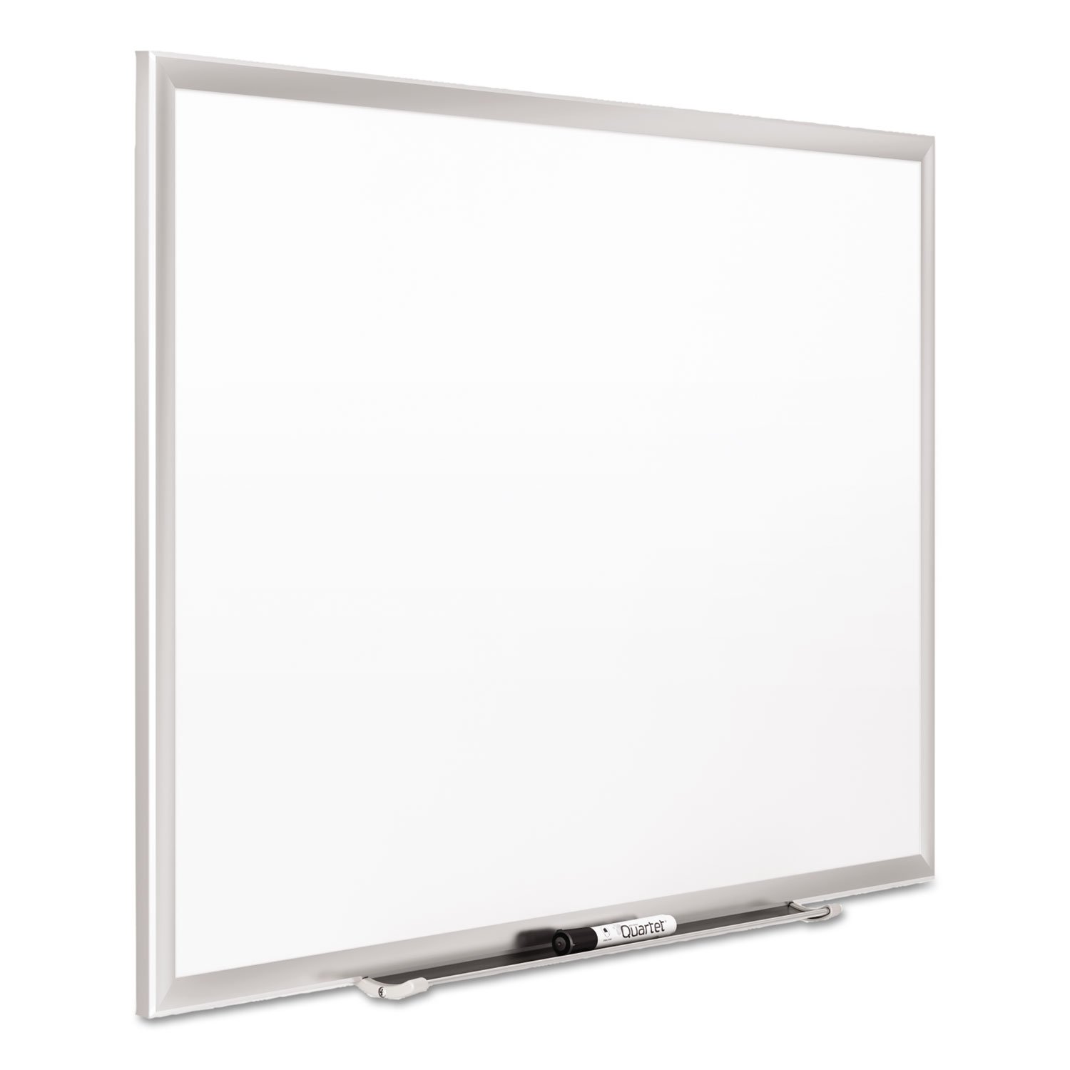 Quartet Magnetic Porcelain Whiteboard 5' x 3' - Premium Dry Erase Board with Silver Aluminum Frame for Office, Classroom & Home Use | Durable Whiteboard for Presentations & Notes (Model 2545)