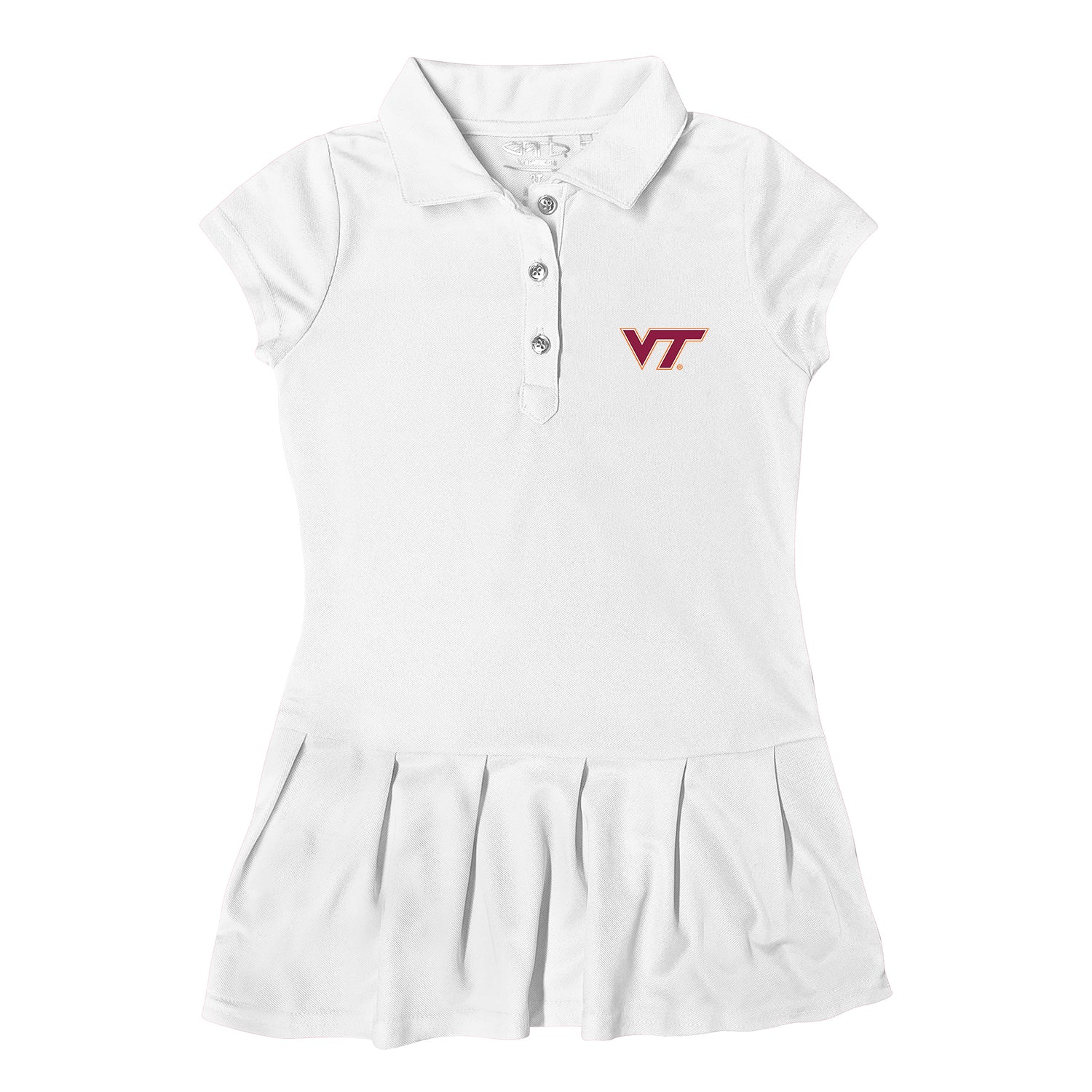 Virginia Tech Hokies Toddler Girls' Dress - Cute NCAA College Outfit for Game Day, School Spirit & Family Photos