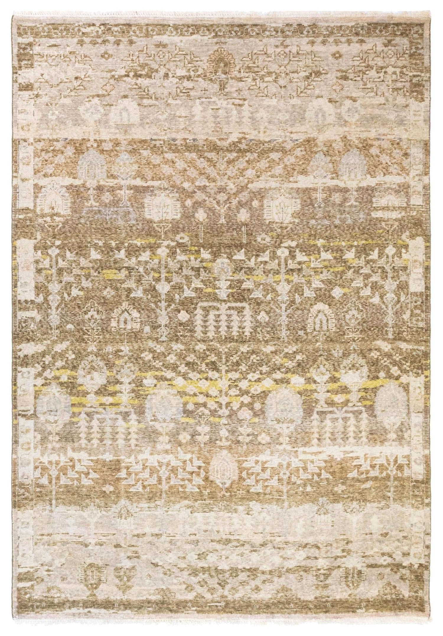 Bakshaish Handwoven Transitional Area Rug - J78080 - Perfect for Living Room, Bedroom & Office Decor