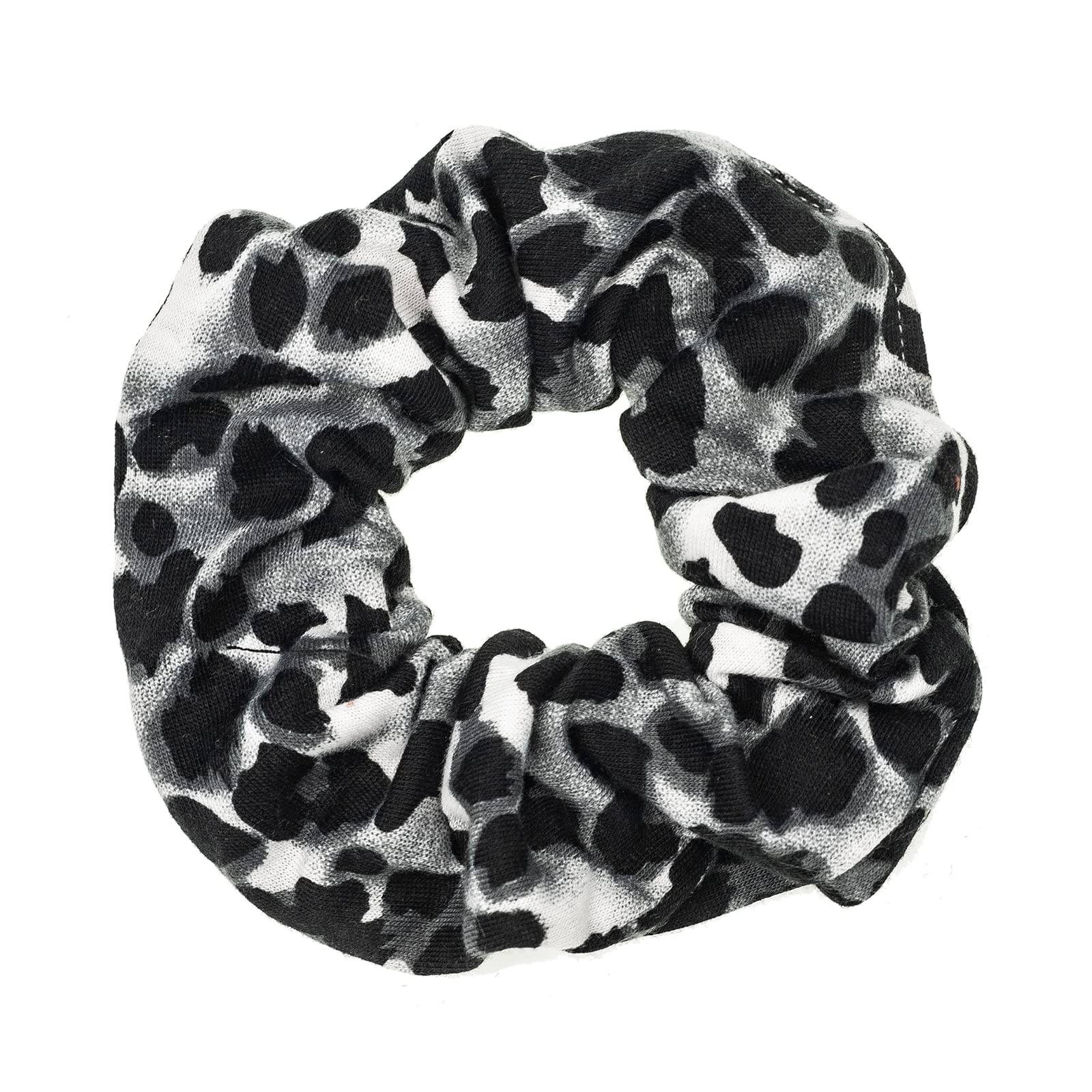 Leopard Print Scrunchies for Hair - 6PCS Bandana Scrunchy Hair Ties & Hair Bands for Women | Soft & Stylish Hair Accessories for Everyday Wear, Workouts, and Fashion Looks