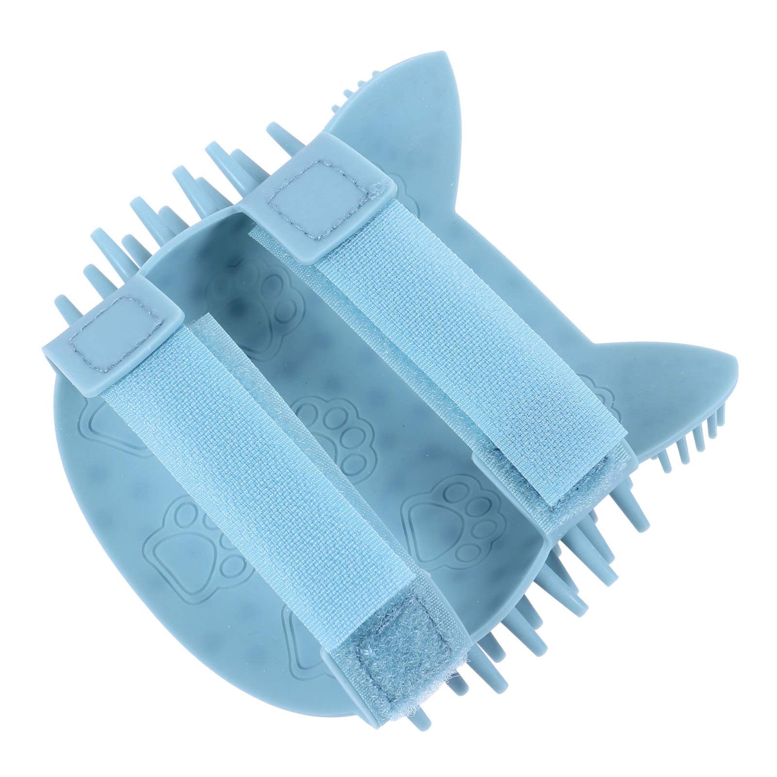 Pet Grooming Brush - Silicone Cat Face Scratcher & Massager for Wall Corners - Perfect for Small Cats & Dogs