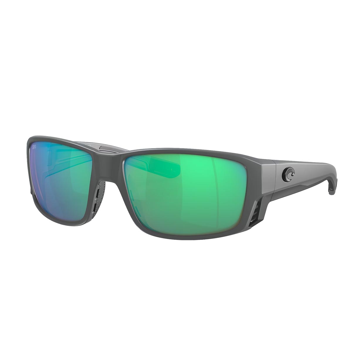Frame Gray - Lens Green Mirror 580 Glass