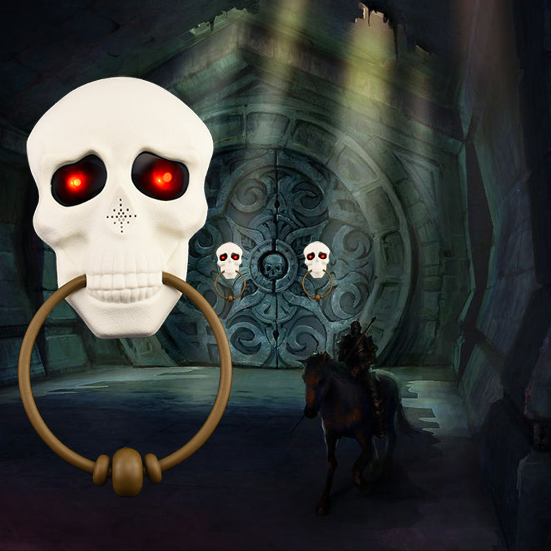Scary Halloween Doorbell - Spooky Sound Effects for Trick or Treating & Haunted House Decorations
