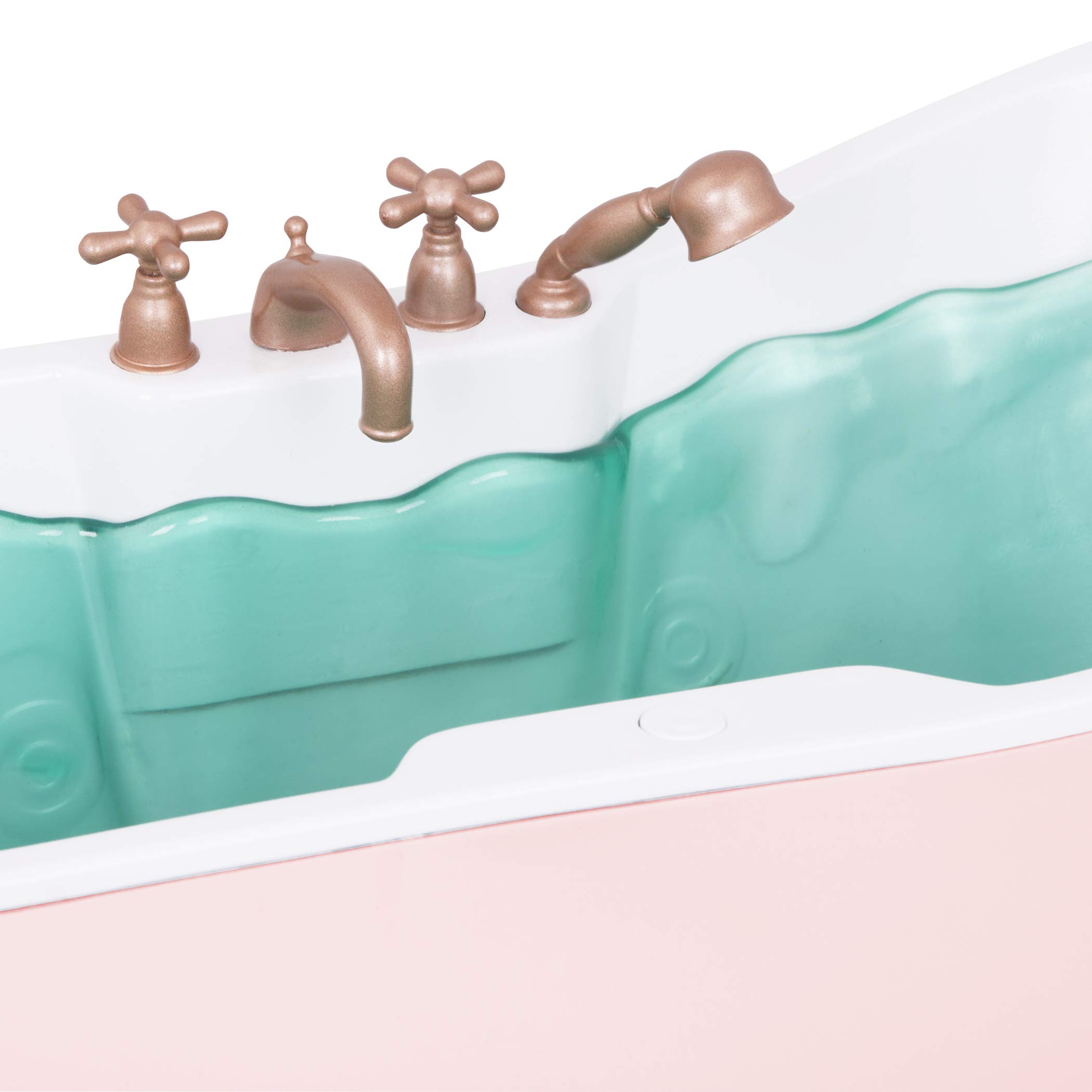 Battat Our Generation Deluxe Bath & Bubbles Playset for 18 Inch Dolls - Doll Accessories Toy Gift for Girls Ages 3+ - Perfect for Pretend Play, Bath Time Fun & Role Playing Games