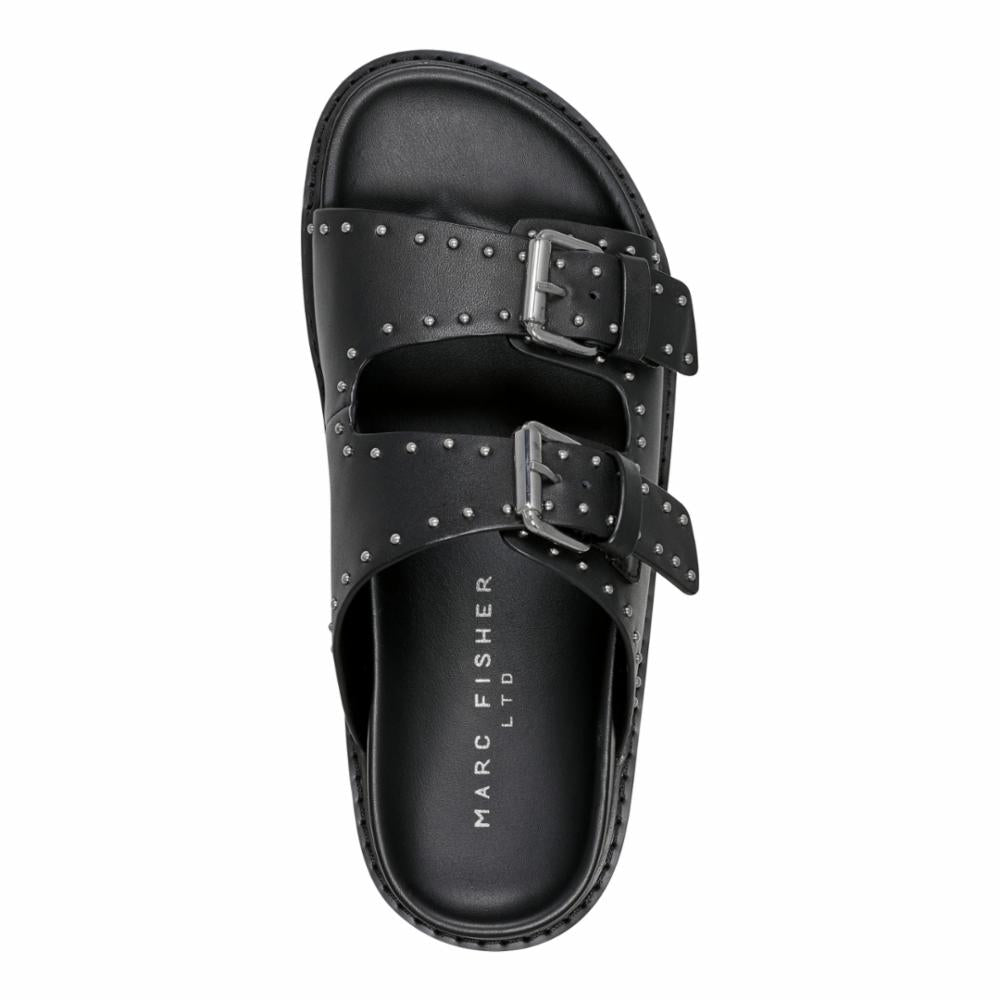 Marc Fisher Ltd Women's Agusta Black Leather Ankle Boots - Stylish & Comfortable for Work, Party & Everyday Wear