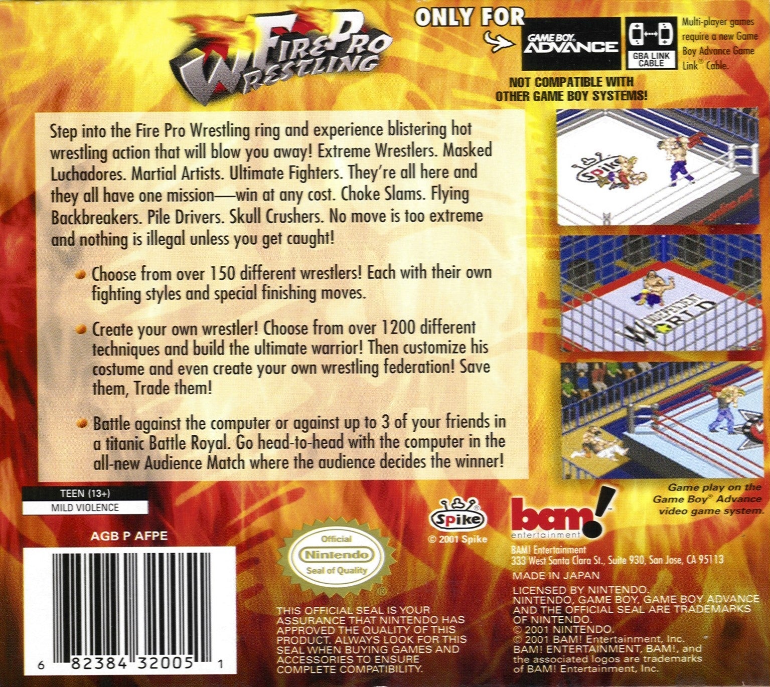 Fire Pro Wrestling 2 - Authentic Wrestling Video Game for PS2 | Perfect for Wrestling Fans & Retro Gamers - Great for Tournaments & Multiplayer Battles