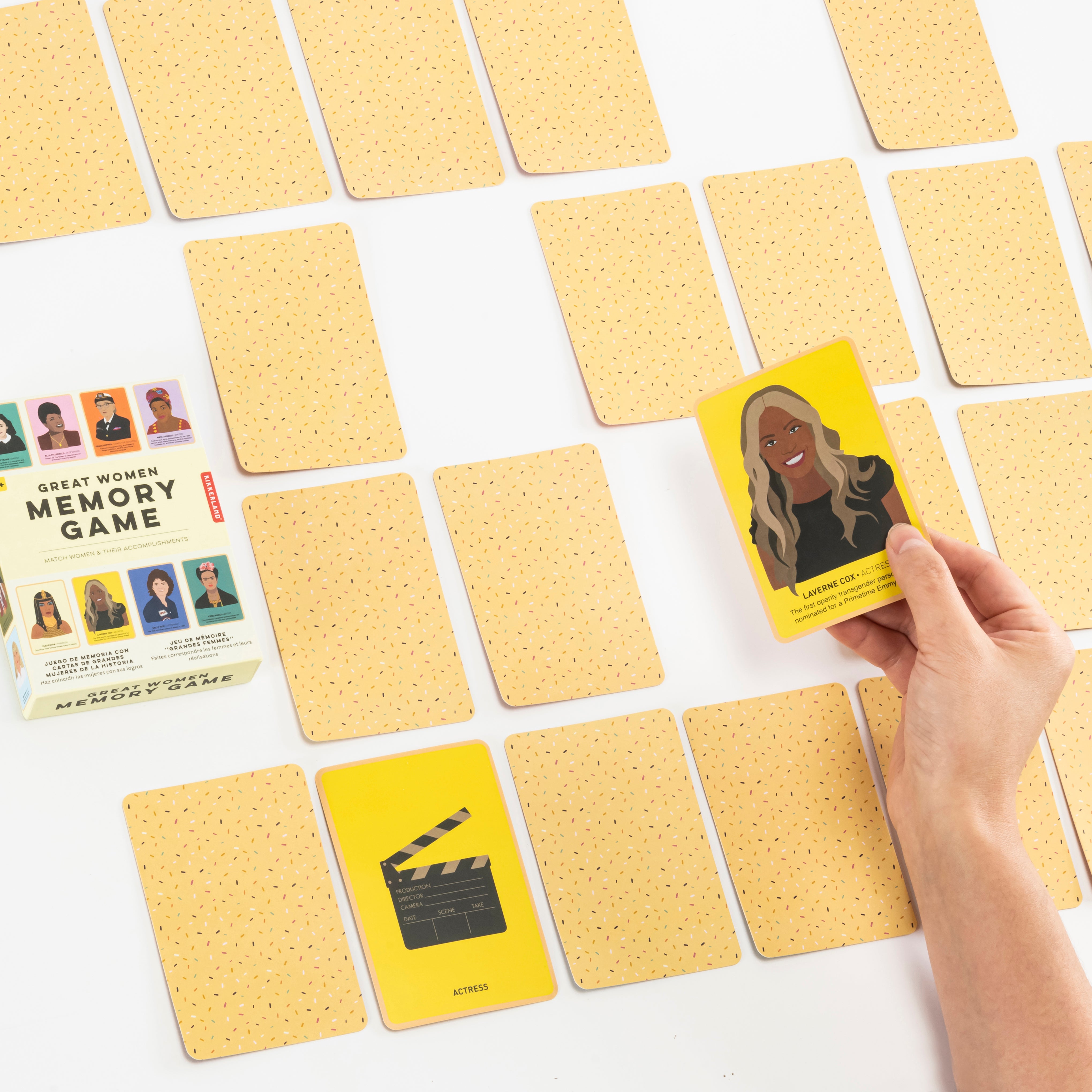 Best Women's Memory Card Game - Fun & Educational Matching Game for Kids & Adults - Perfect for Family Game Night & Classroom Learning