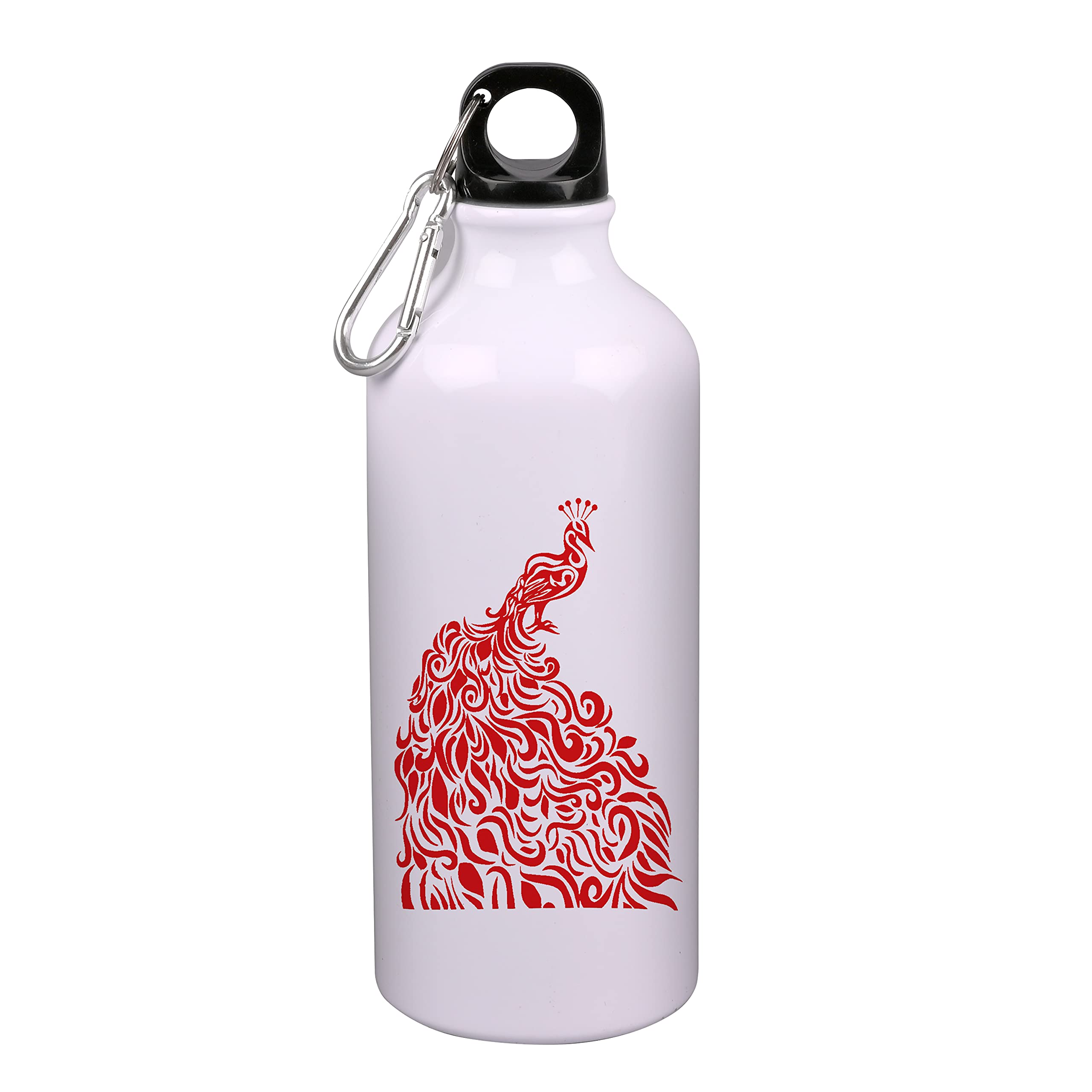 Insulated Bird Print Sports Water Bottle - 600ML Leakproof & BPA-Free for Gym, Running, Hiking, Yoga, Cycling, School, Beach, Picnics & Outdoor Activities | Perfect Gift for Fitness Enthusiasts & Nature Lovers