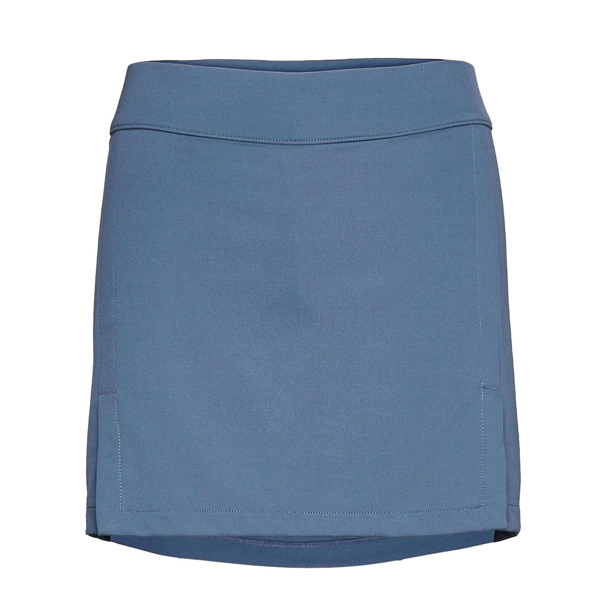 J. Lindeberg Amelie Mid-Length Women's Golf Skirt in Captains Blue | Stretch Comfort & Performance | Perfect for Golf, Tennis & Active Lifestyle
