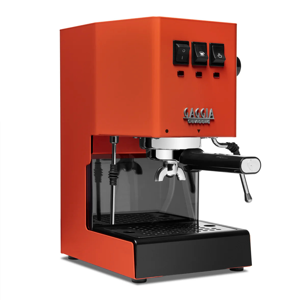 Gaggia Classic Pro E24 Espresso Machine - Professional Italian Coffee Maker for Home & Cafe Use, Orange (Perfect for Espresso, Cappuccino & Latte Making)