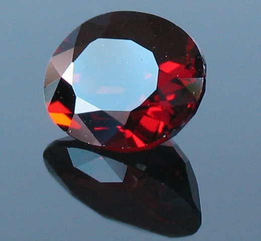Wholesale Natural Genuine African Garnet Loose Stones - 7x5mm, 8x6mm, 9x7mm Oval Cut, VVS Eye Clean, January Birthstone for Jewelry Making, Engagement Rings & Healing Crystals